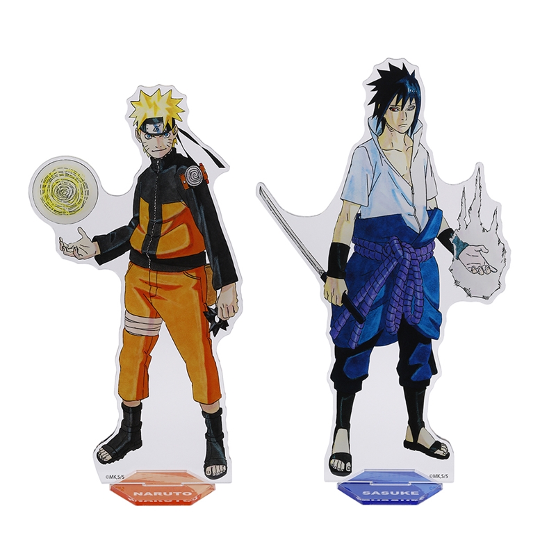 [Pre-order] [Made-to-order] JUMP Store Limited "NARUTO" Acrylic MEGA Figure W Naruto & Sasuke Part 2